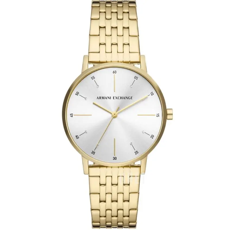 Armani Exchange Lola Gold Stainless Steel Ax5579 Women's Watch 1