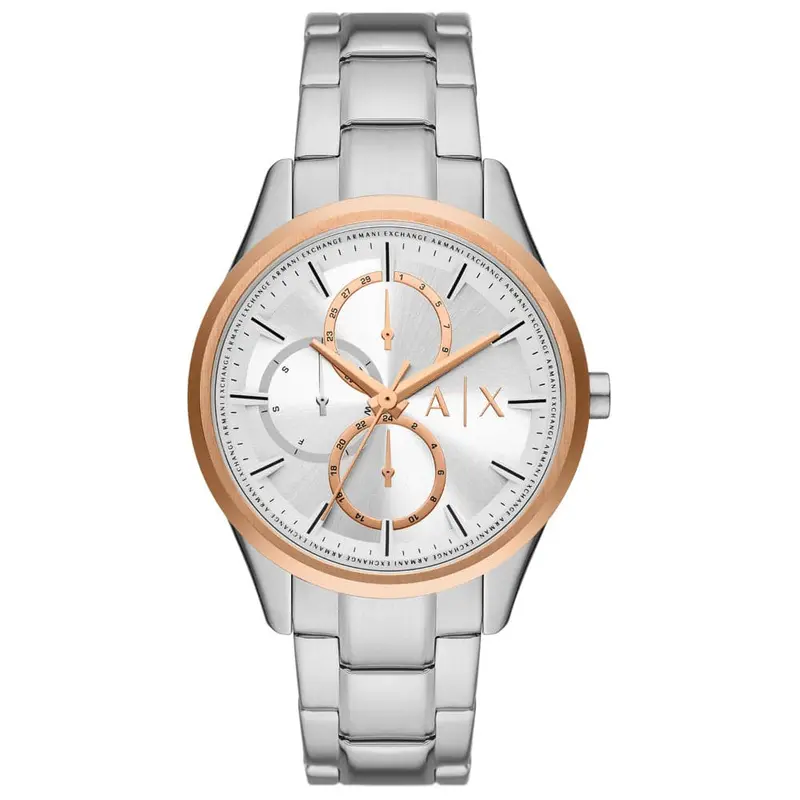 Armani Exchange Multifunction Silver Stainless Steel Strap Men Watch Ax1870 1