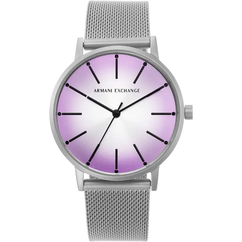Armani Exchange Silver Stainless Steel Women Watch Ax5582 1