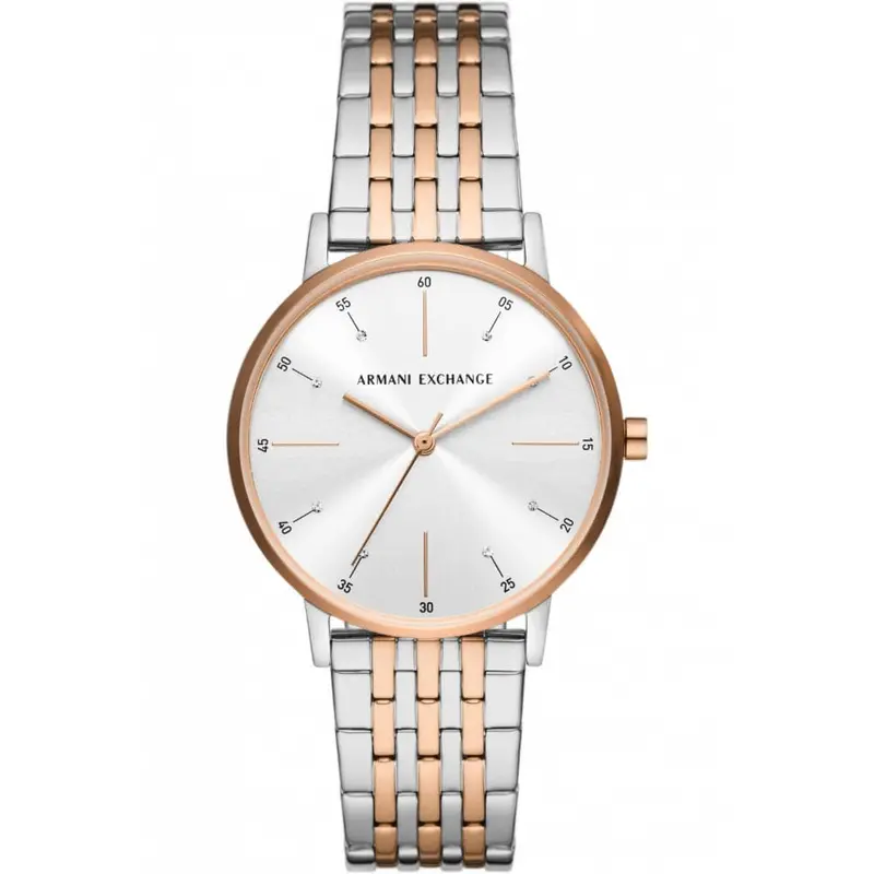 Armani Exchange Three-Hand Two-Tone Stainless Steel Ax5580 Women Watch 1