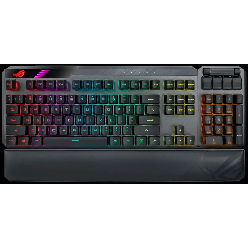 Asus Rog Claymore Ii Red Claymore Ii W.Less Mechanical Keyboard Red 1
