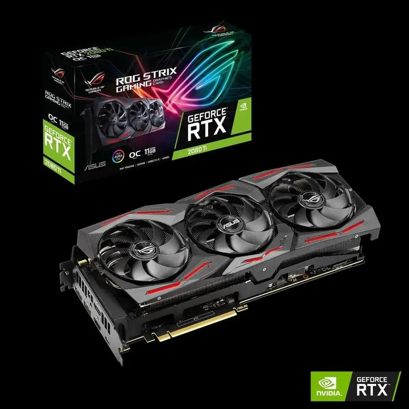 Asus Rog-Strix-Rtx2080ti-O11g-Gaming Triple Fan 3Y 1
