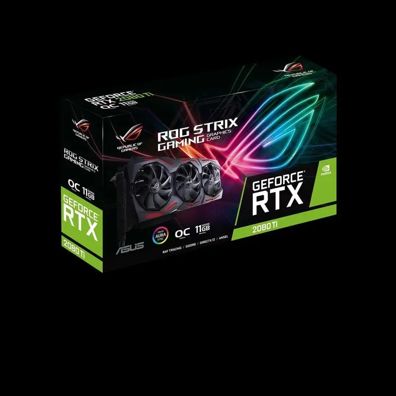 Asus Rog-Strix-Rtx2080ti-O11g-Gaming Triple Fan 3Y 2
