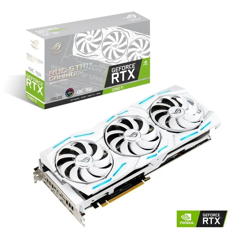 Asus Rog-Strix-Rtx2080ti-O11g-White-Gaming (3Y) 1