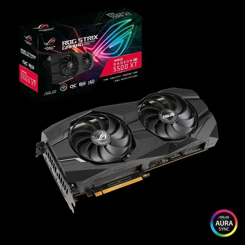 Asus Rog-Strix-Rx5500xt-O8g-Gaming (3Y) 1