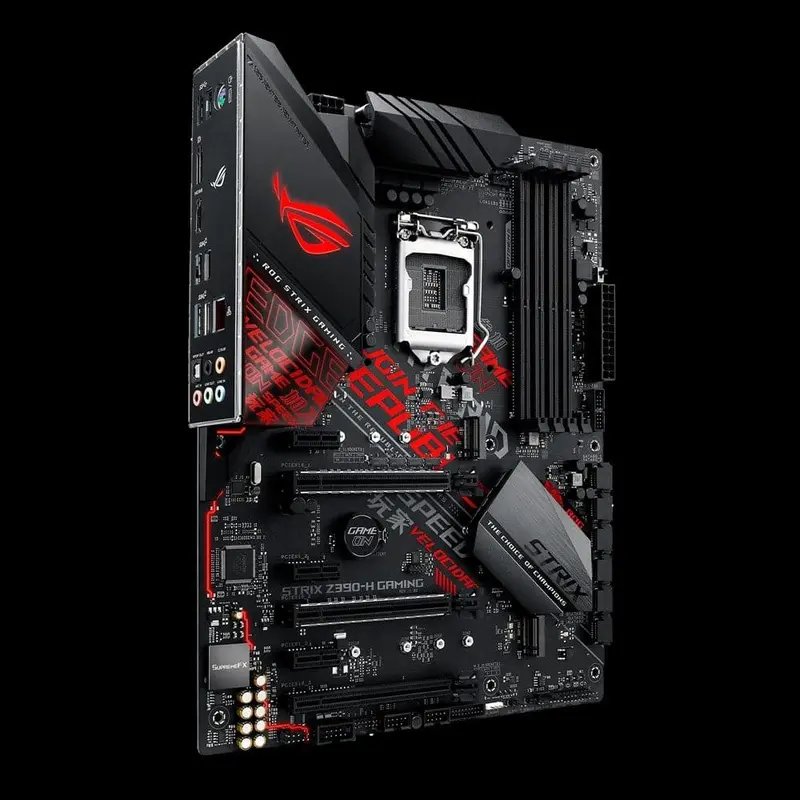 Asus Rog Strix Z390-H Gaming Z390 Motherboard (3Y) 1
