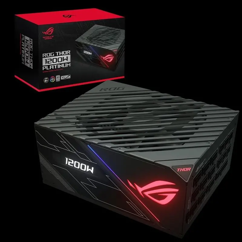 Asus Rog-Thor-1200W 80+Platinum Oled Psu (10Y) 1