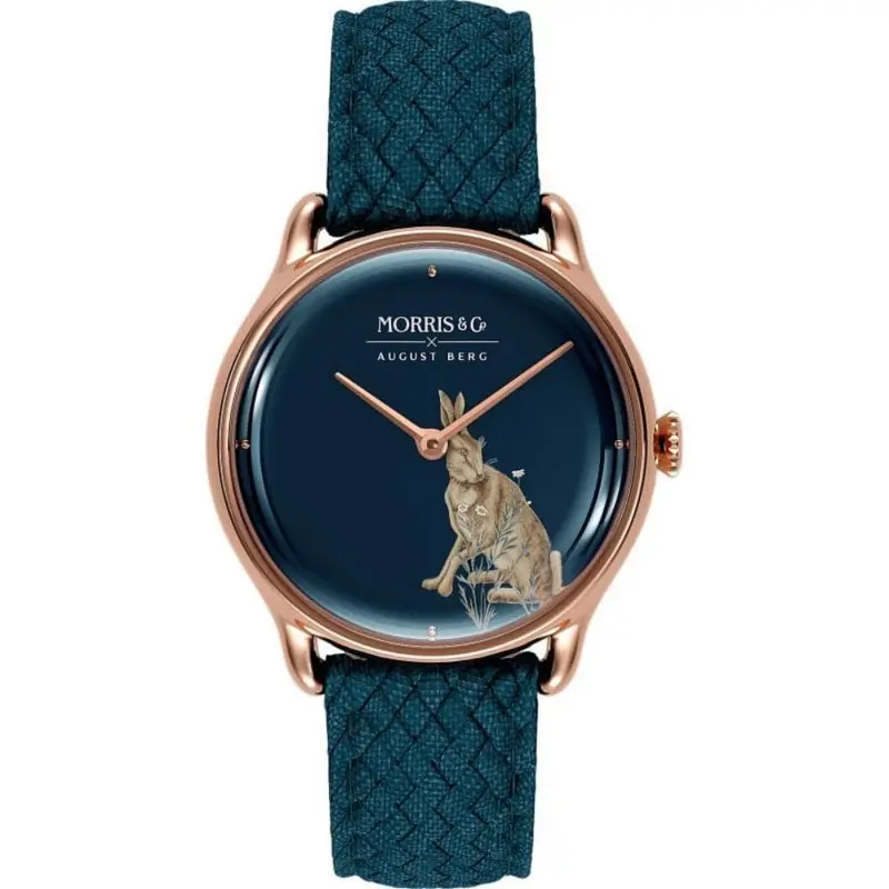 August Berg Indigo Perlon Braided Nylon Strap Unisex Watch M1fh0630a16vid (30Mm) 1