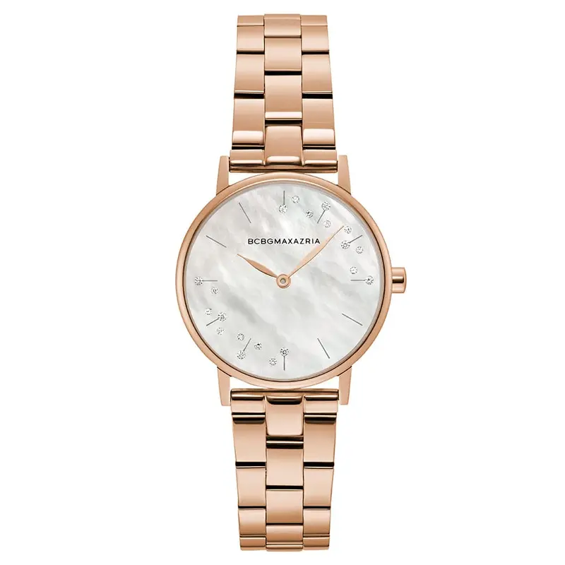 Bcbgmaxazria Quartz Rose Gold Minimalist Stainless Steel Bg50822002 Women's Watch 1
