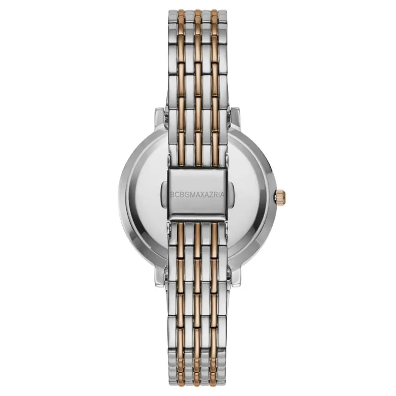 Bcbgmaxazria Quartz Two Tone Stainless Steel Bg50665002 Women's Watch 2
