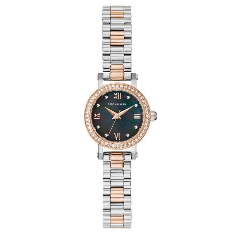 Bcbgmaxazria Quartz Two Tone Stainless Steel Bg50673003 Women's Watch 1