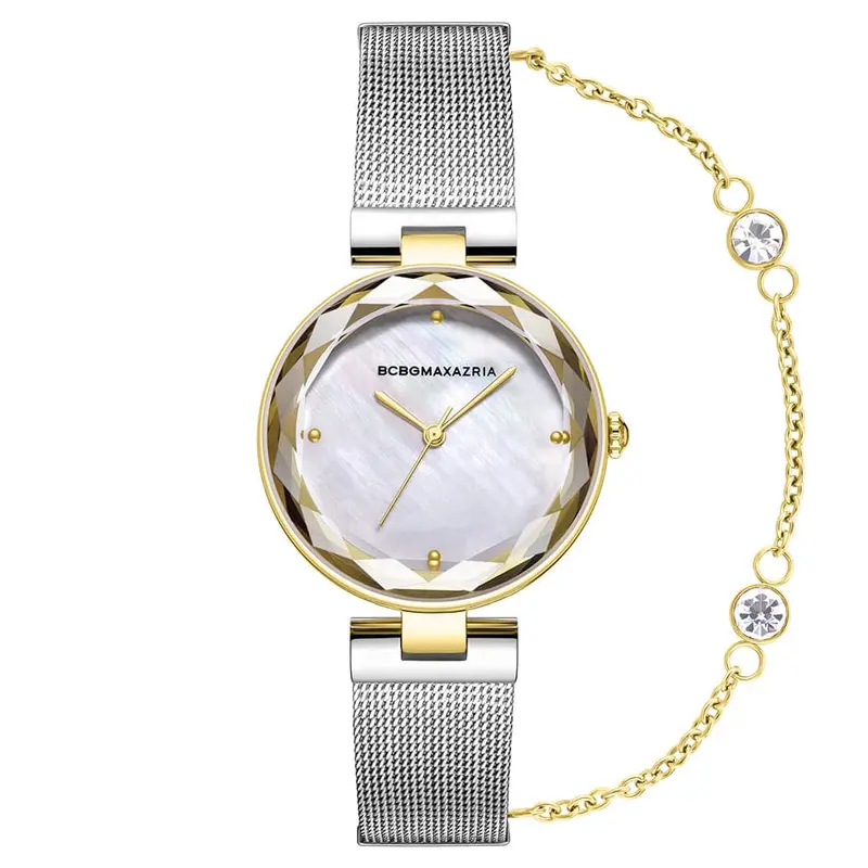 Bcbgmaxazria Quartz Two-Tone Stainless Steel Bg50679003 Women's Watch 1