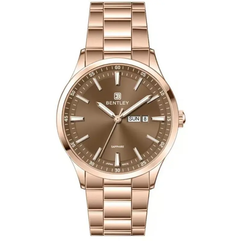 Bentley Stellar Elegance Stainless Steel Strap Men Watch Bl-13-47 1
