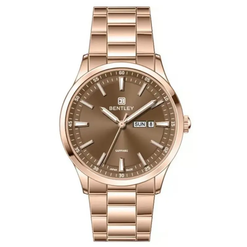 Bentley Stellar Elegance Stainless Steel Strap Men Watch Bl-14-47 1