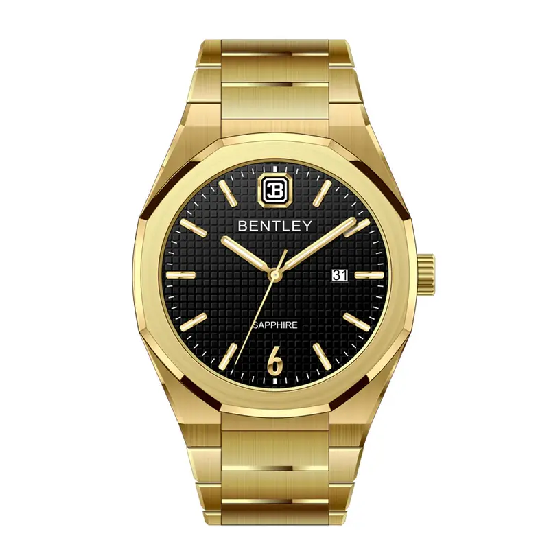 Bentley The Auraray Stainless Steel Strap Men Watch Bl-23-33 1