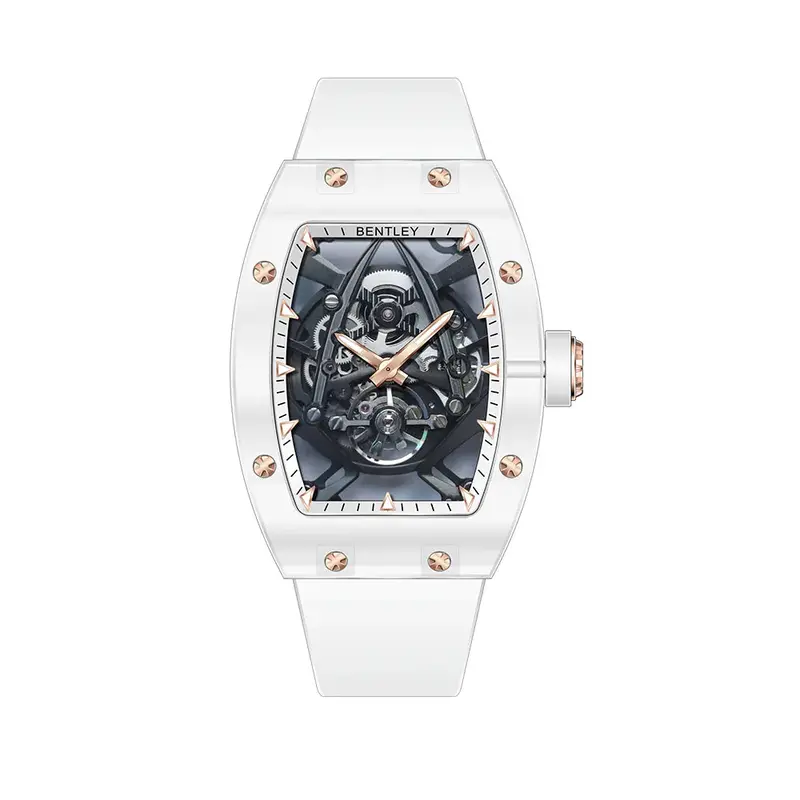 Bentley The Blanche Fkm Strap Men Watch Bl-72-75 1
