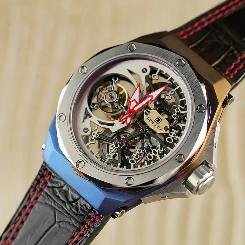 Bentley The Immutability Leather Strap Men Watch Bl-Tl02-91 1