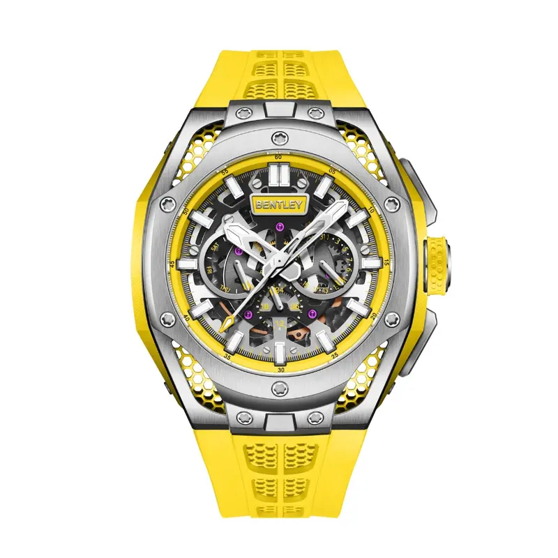 Bentley The Opulence Collection Yellow Watch Bl-50-56 1