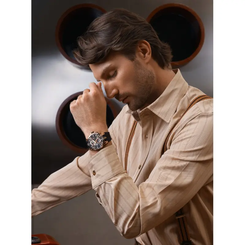 Bentley The Ouroboros Collection Brown Watch Bl-40-51 2