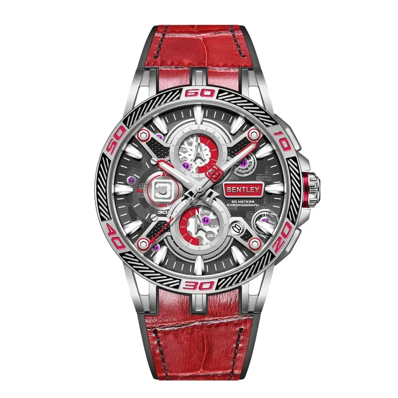 Bentley The Ouroboros Collection Red Watch Bl-40-53 1