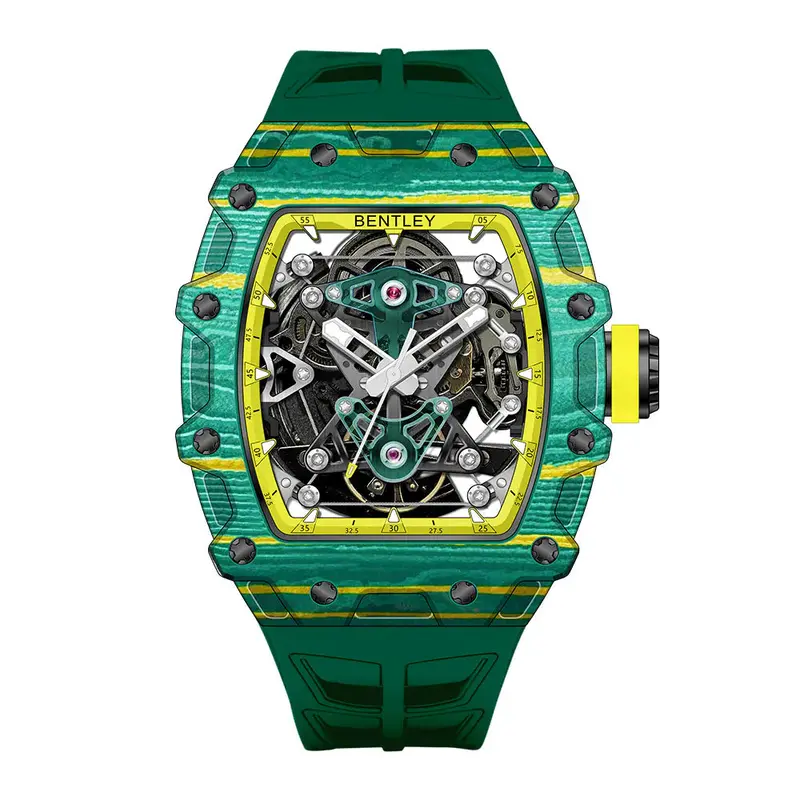 Bentley The Vibrance Fkm Strap Men Watch Bl-71-11 1
