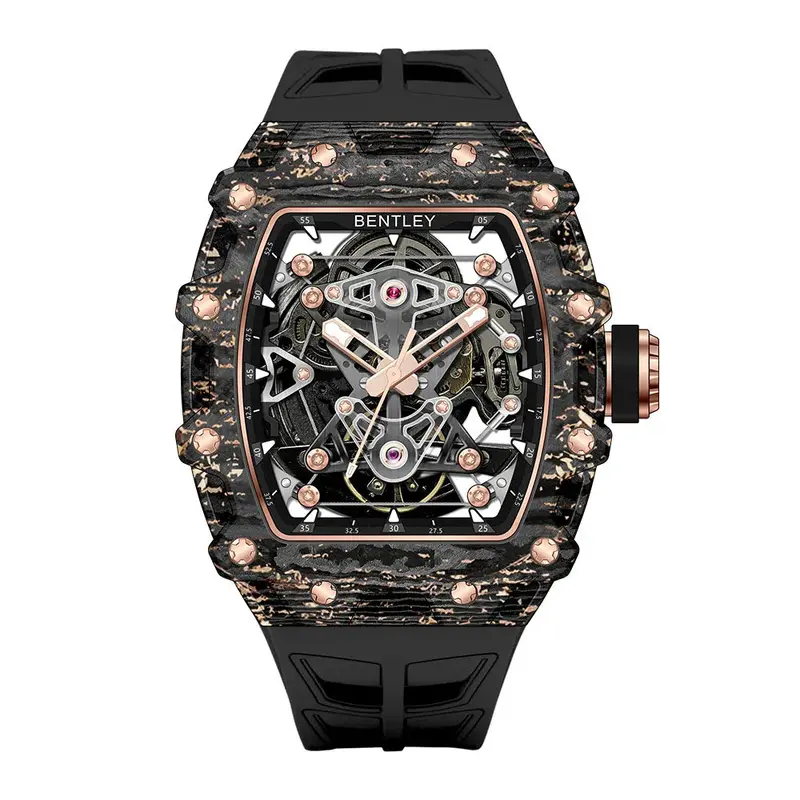 Bentley The Vibrance Fkm Strap Men Watch Bl-71-41 1