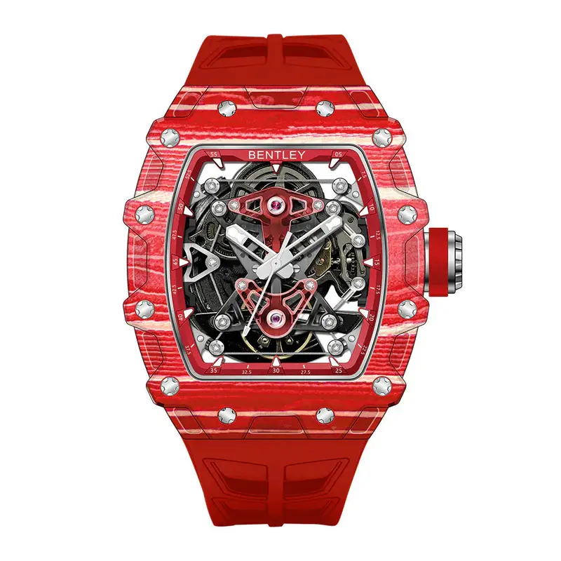 Bentley The Vibrance Fkm Strap Men Watch Bl-71-85 1