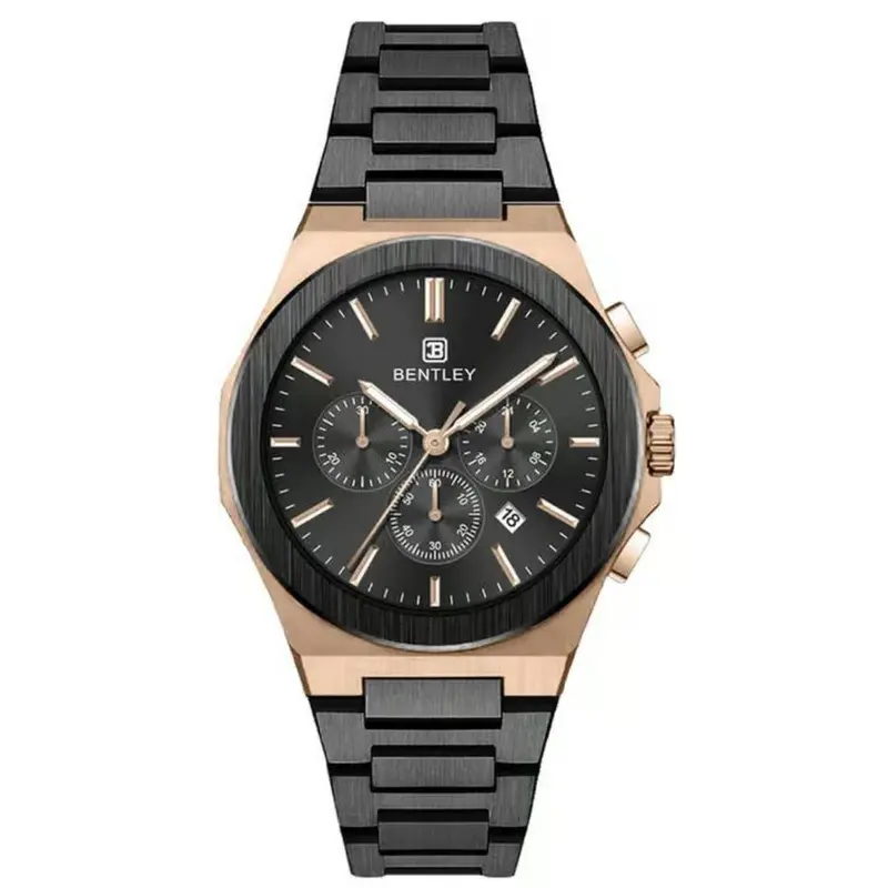 Bentley Urban Elegant Stainless Steel Strap Men Watch Bl-12-41 1