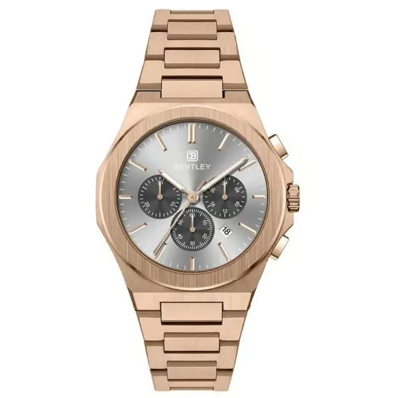 Bentley Urban Elegant Stainless Steel Strap Men Watch Bl-12-44 1
