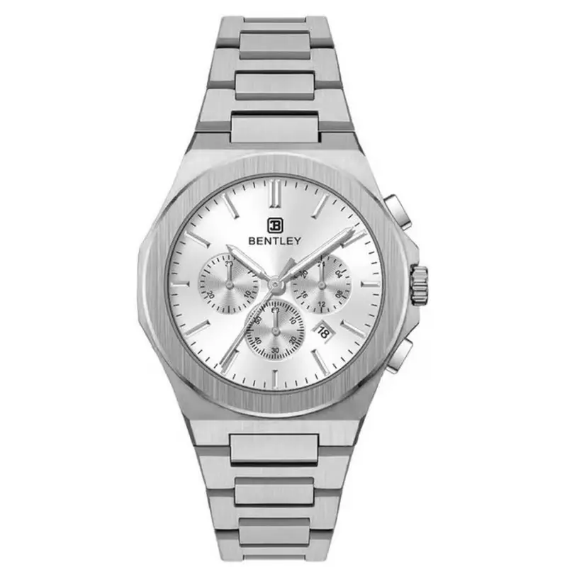 Bentley Urban Elegant Stainless Steel Strap Men Watch Bl-12-57 1