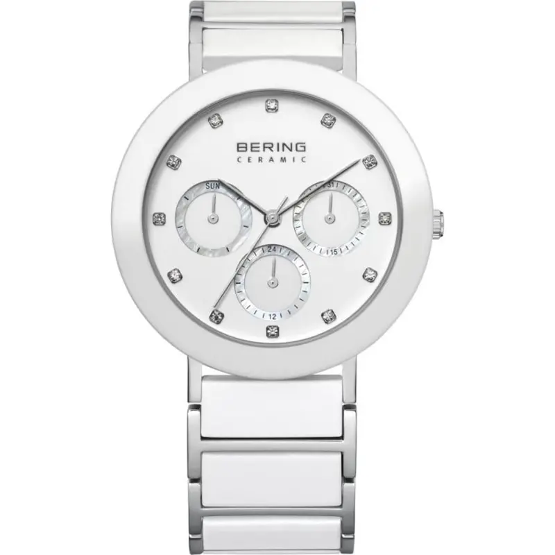 Bering 11438-754 White Ceramic Women Watch 1