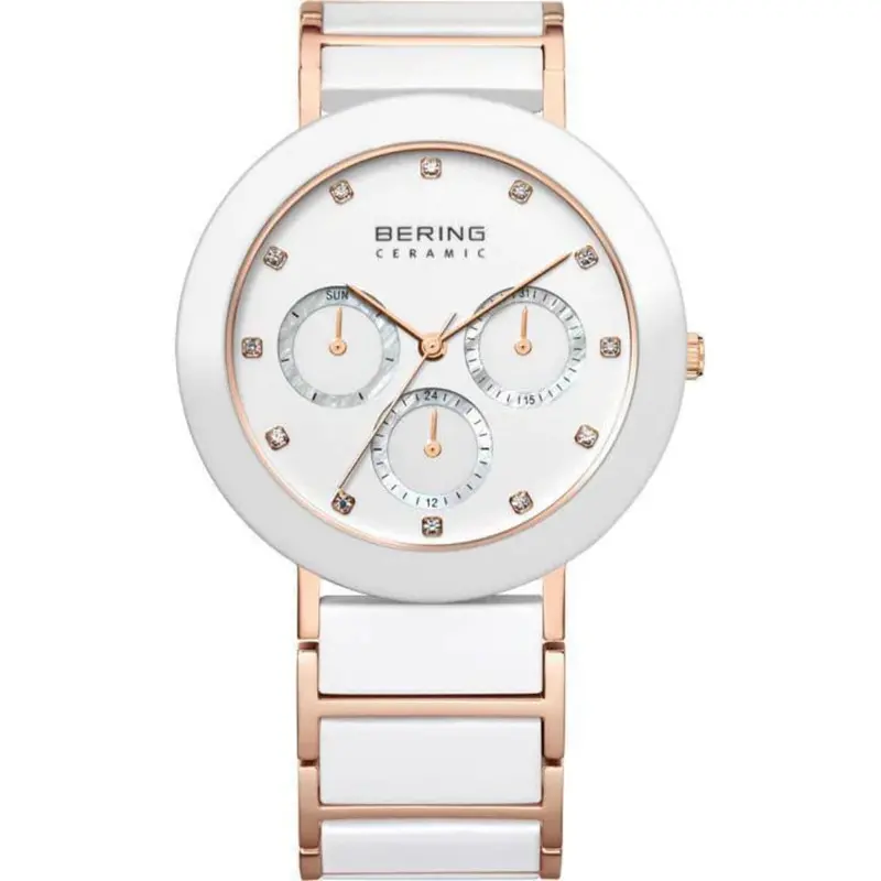 Bering 11438-766 White Ceramic Women Watch 1