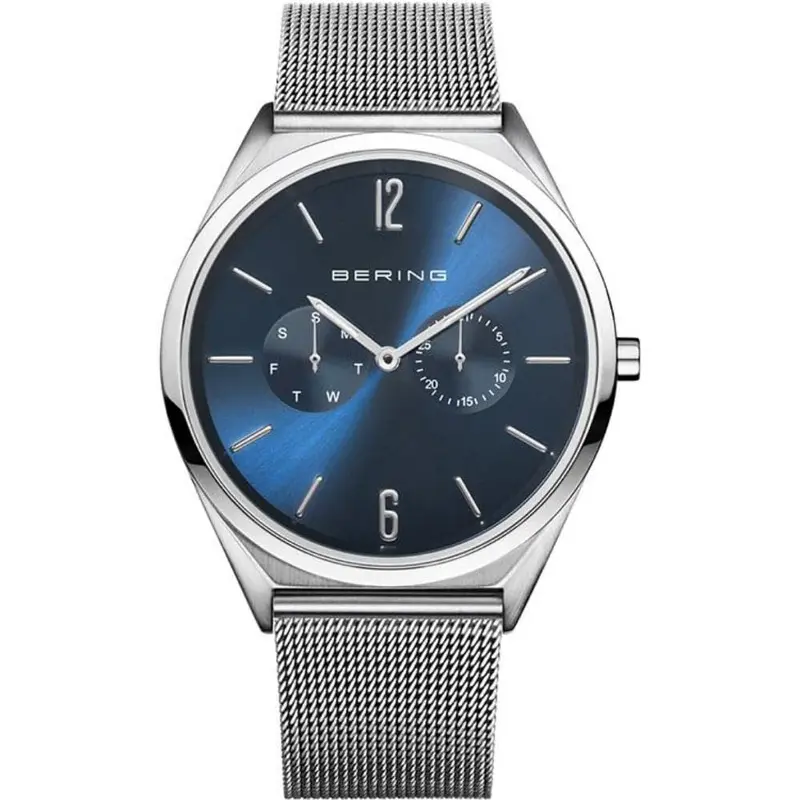 Bering 17140-007 Blue Ultra Slim Unisex Watch 1