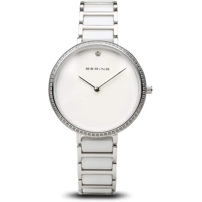 Bering 30534-754 White Ceramic Band Stainless Steel Women's Watch 1