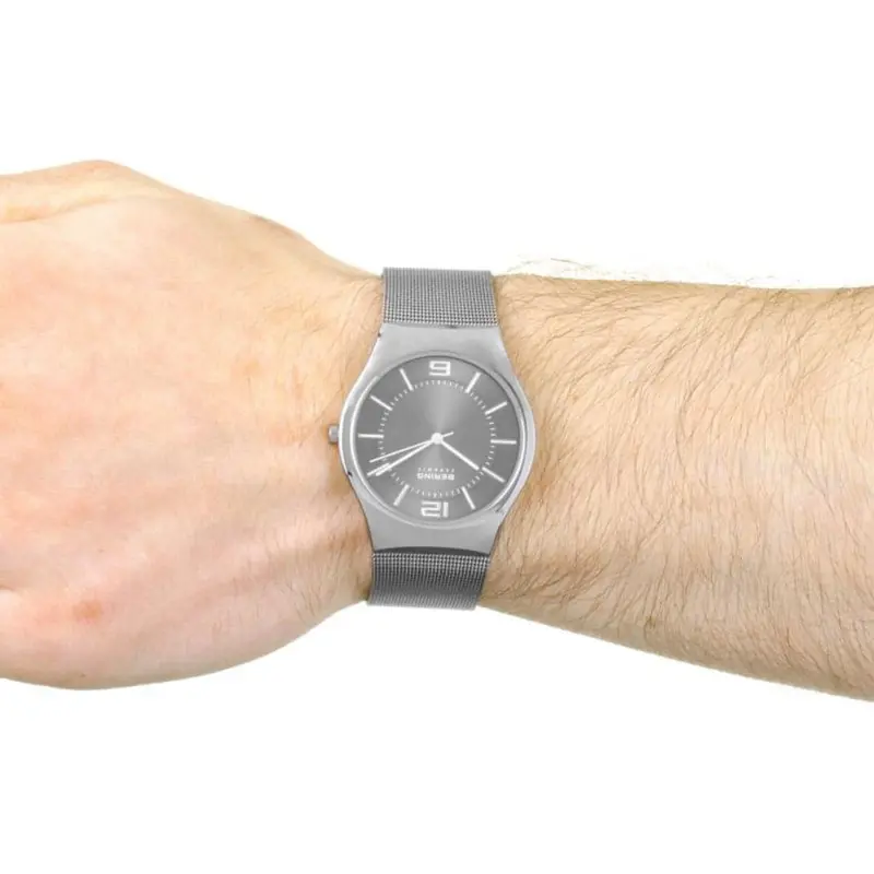 Bering Ceramic 32039-309 Gray Stainless Steel Men Watch 2