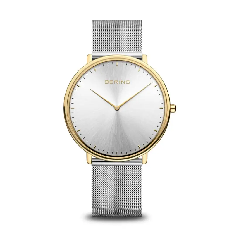Bering Classic Silver Dial Milanese Strap Women Watch 15739-010 1