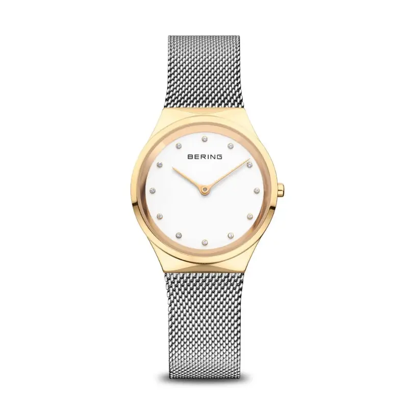 Bering Classic White Dial Silver Milanese Strap Women Watch 12131-010 1
