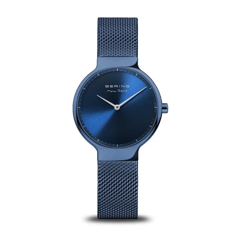 Bering Max Rene Blue Dial Milanese Strap Men Watch 15531-397 1