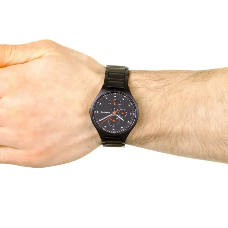 Bering Titanium 11741-772 Black Stainless Steel Men Watch 2