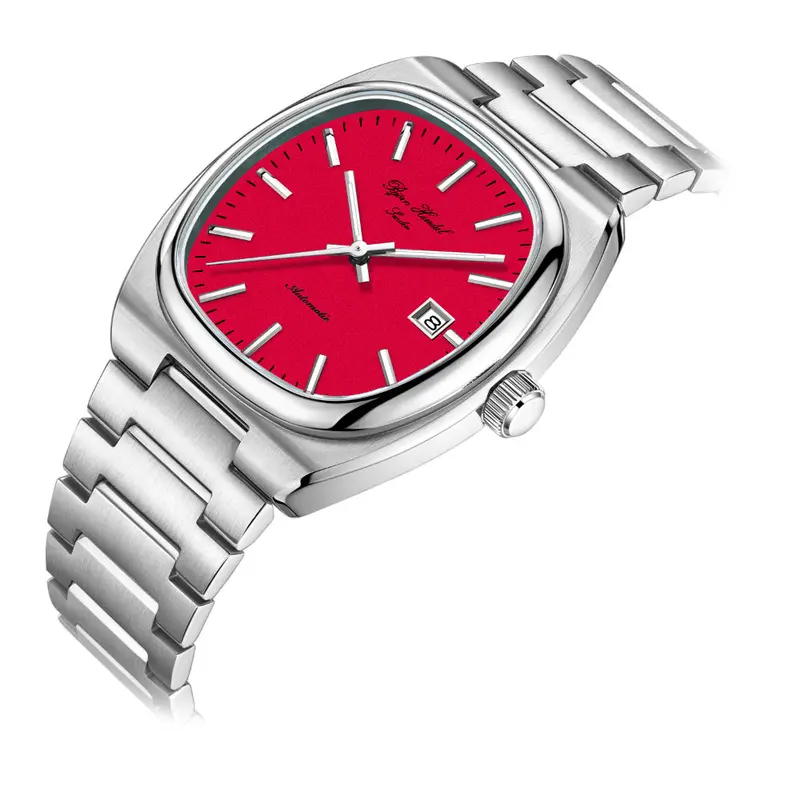 Bjorn Hendal Silver Stainless Steel Strap Men Watch A01sb8bs 2