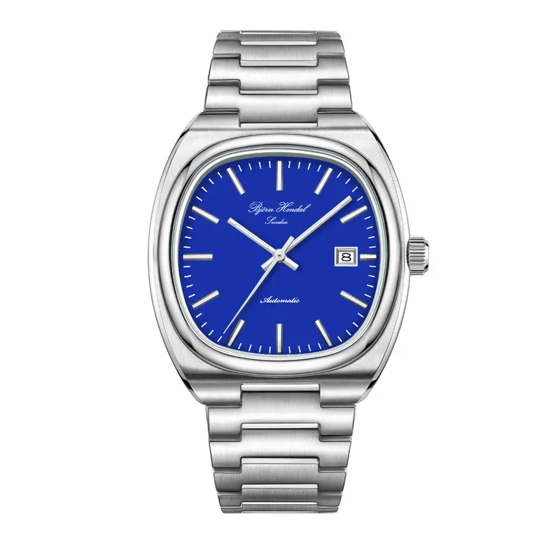 Bjorn Hendal Silver Stainless Steel Strap Men Watch A01sbkbs 1