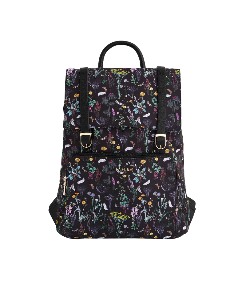 Black Wilderness Buckle Backpack 1