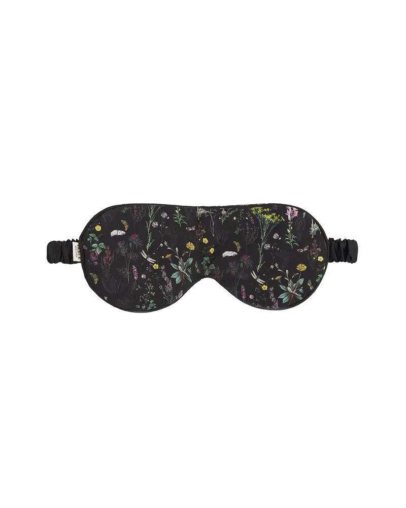 Black Wilderness Sleep Mask 1