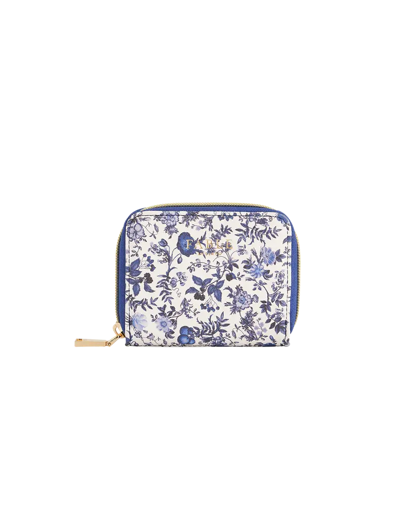 Blue Ditsy Purse Small 1