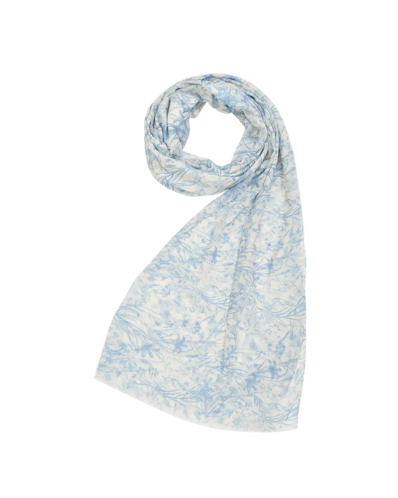 Bunny Blues Lightweight Scarf 1