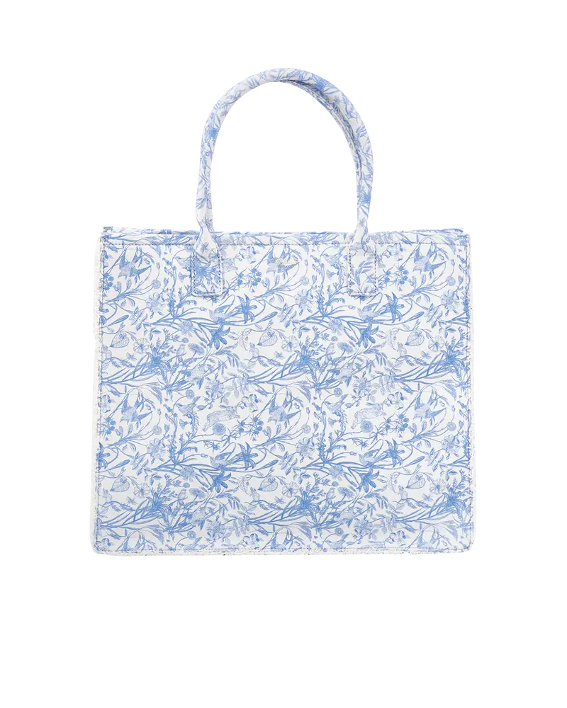 Bunny Blues Structured Tote 1