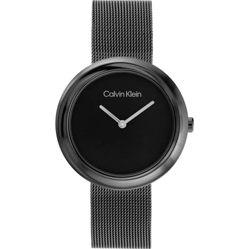 Calvin Klein Black Dial Milanese Strap Women Watch 25200015 1