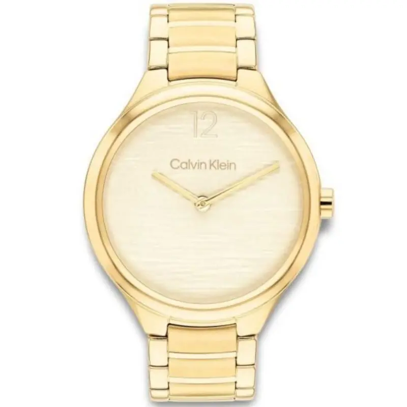 Calvin Klein Delight Gold Ladies Watch 25100048 1