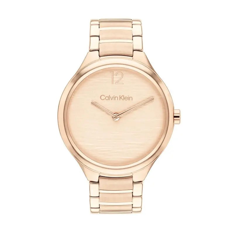 Calvin Klein Delight Rose Gold Ladies Watch 25100050 1
