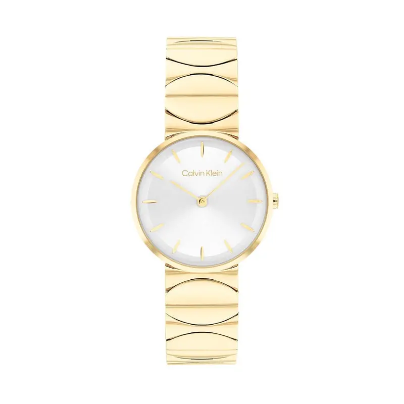 Calvin Klein Enchant Gold Quartz Ladies Watch 25100043 1
